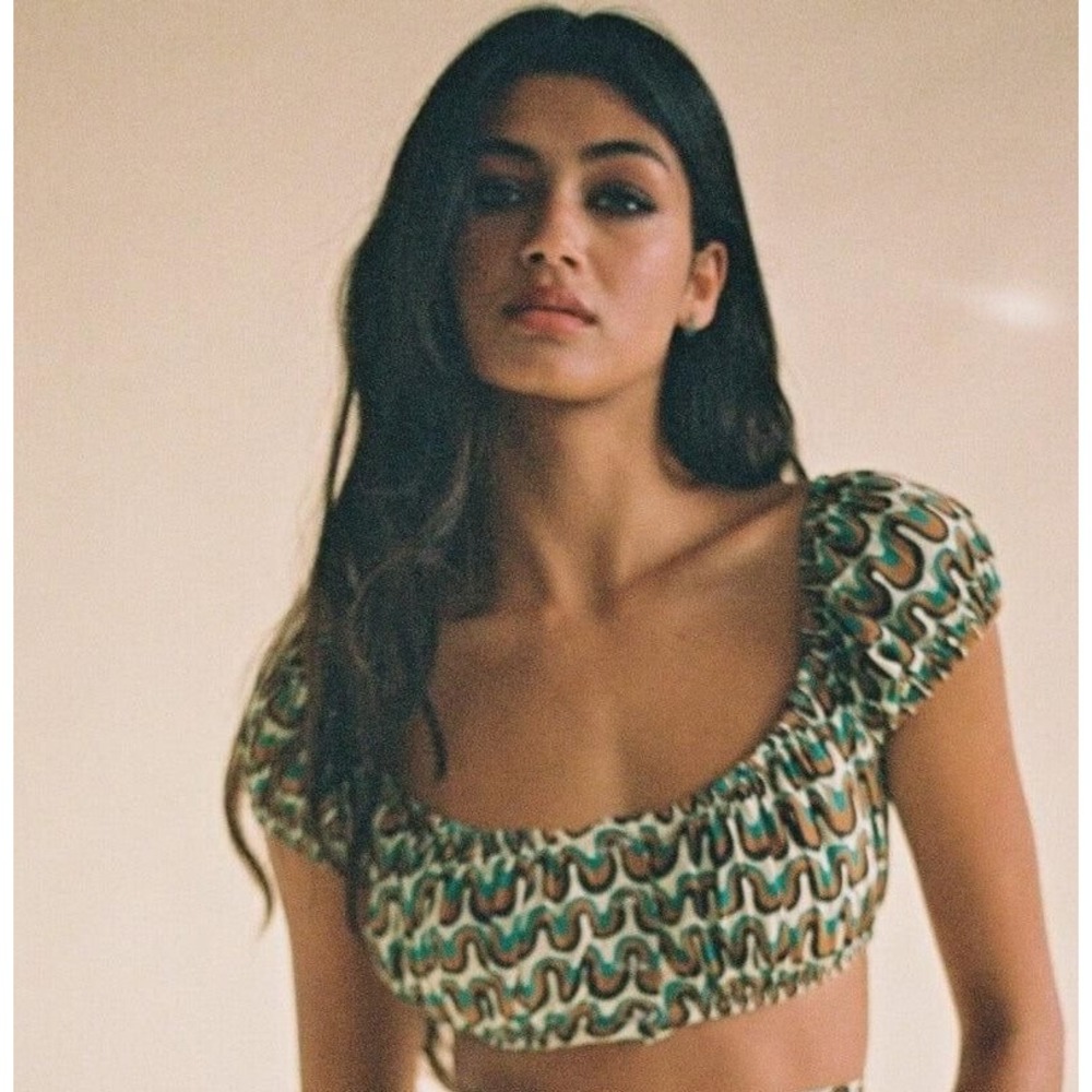 Montce Groovy‎ Bandita Bikini Top XS New With Tags